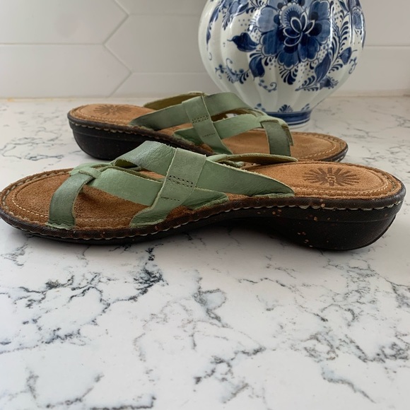 UGG leather woman’s Sandals size 7  NWOT - Picture 6 of 10